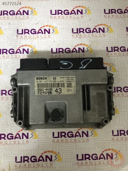 0261S12194 89661-0H430 TOYOTA AYGO AURİS MOTOR BEYNİ