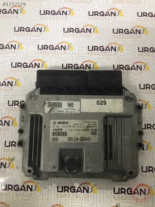 0261S12435 39110-2BAN9 MED17.9.8 KİA SPORTAGE MOTOR BEYNİ
