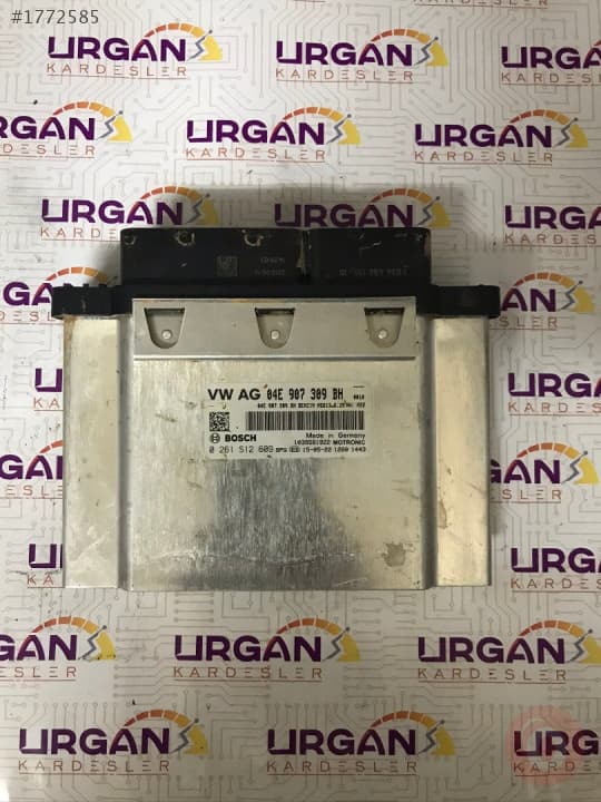 0261S12609 04E907309 BH MED17.5 V.W GOLF MOTOR BEYNİ BOSCH E