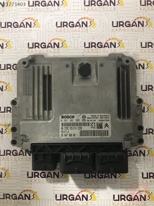 0261201505 9664738680 MEV17.4 PEUGEOT 207 MOTOR BEYNİ BOSCH