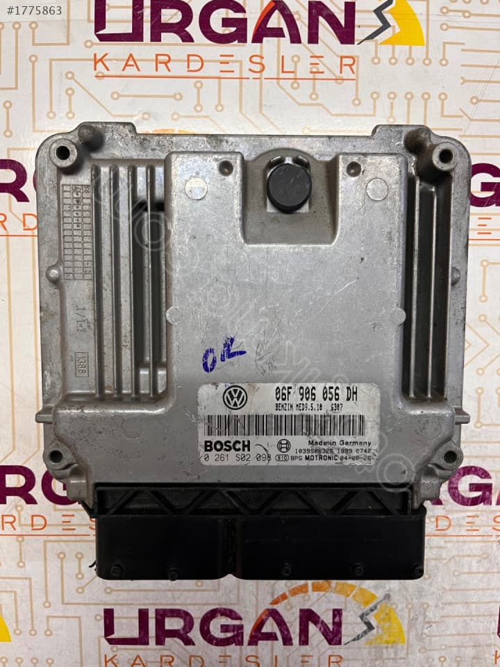 06F906056DH 0261S02098 MED9.5.10 V.W PASSAT MOTOR BEYNİ ECU