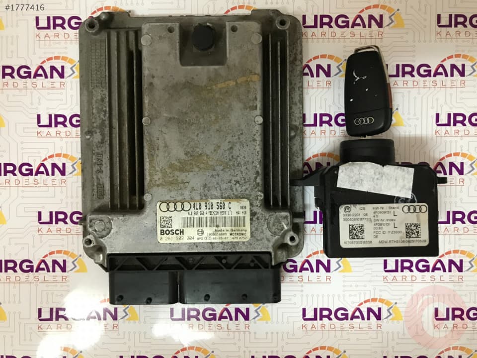 0261S02204 4L0910560C MED9.1.1 AUDİ Q7 MOTOR BEYİN SETİ