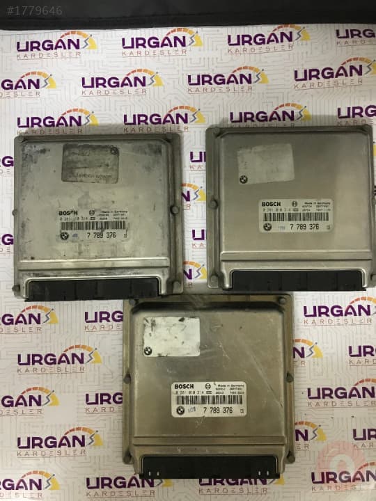 0281010314 7789376 BMW E39 5.30 MOTOR BEYNİ BOSCH ECU