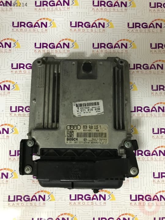 0261S02223 8E0910115N MED9 .1AUDİ A4 MOTOR BEYNİ BOSCH ECU