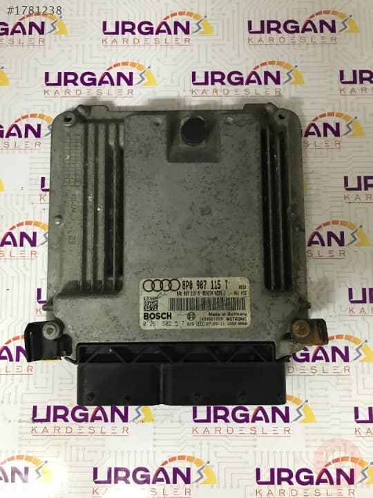 0261S02517 8P0907115T MED9.1 AUDİ A3 MOTOR BEYNİ BOSCH ECU