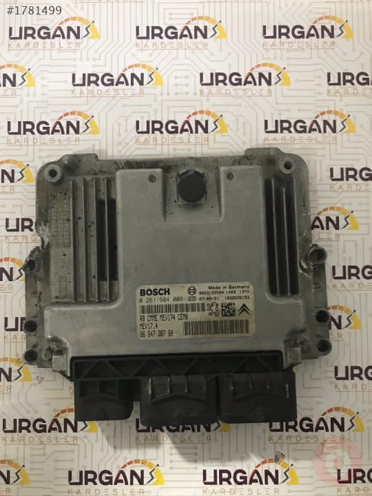 0261S04008  9664738780 MEV17.4 PEUGEOT 207 MOTOR BEYNİ BOSCH