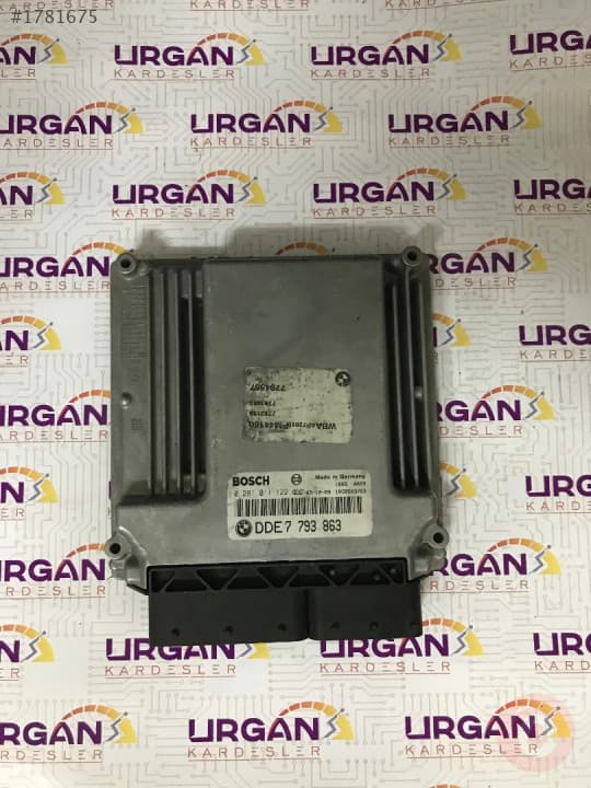 0281011122 DDE7793 863 BMW E46 3.20 MOTOR BEYNİ BOSCH ECU
