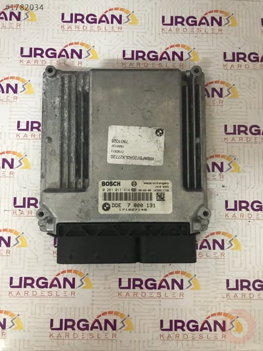 0281011414 DDE 7800131  BMW X5 MOTOR BEYNİ EDC16C9 BOSCH ECU