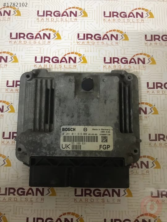 0281011616 55189631 EDC16C9 OPEL VECTRA MOTOR BEYNİ ECU