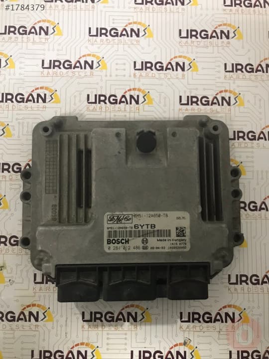 0281012486 8M51-12A650-TB FORD FOCUS MOTOR BEYNİ BOSCH ECU