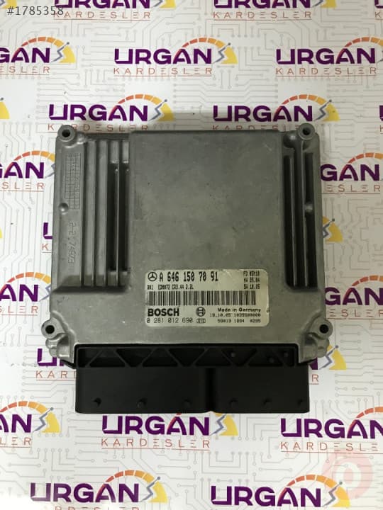 0281012690 A6461507091 MERCEDES E200 MOTOR BEYNİ CR3.44