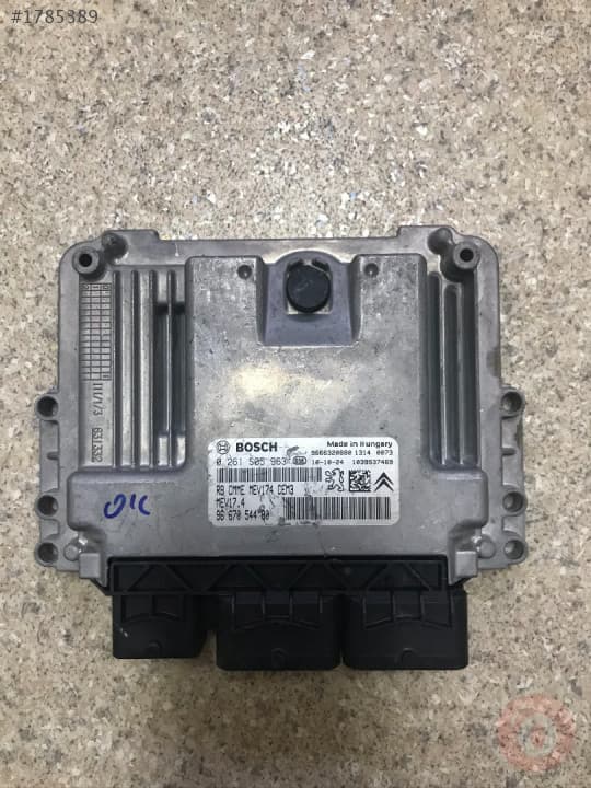 0261S05963  9667054480 MEV17.4 PEUGEOT 308 MOTOR BEYNİ BOSCH