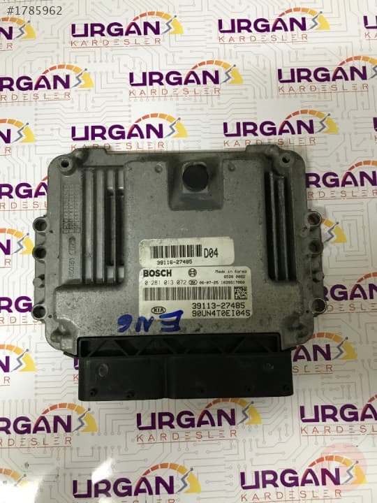 0281013072 39113-27485 KIA CARENS MOTOR BEYNİ  BOSCH ECU