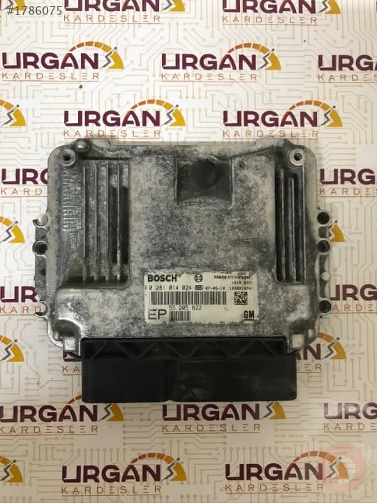 0281014024 55205622 EDC16C39 OPEL ZAFİRA MOTOR BEYNİ ECU