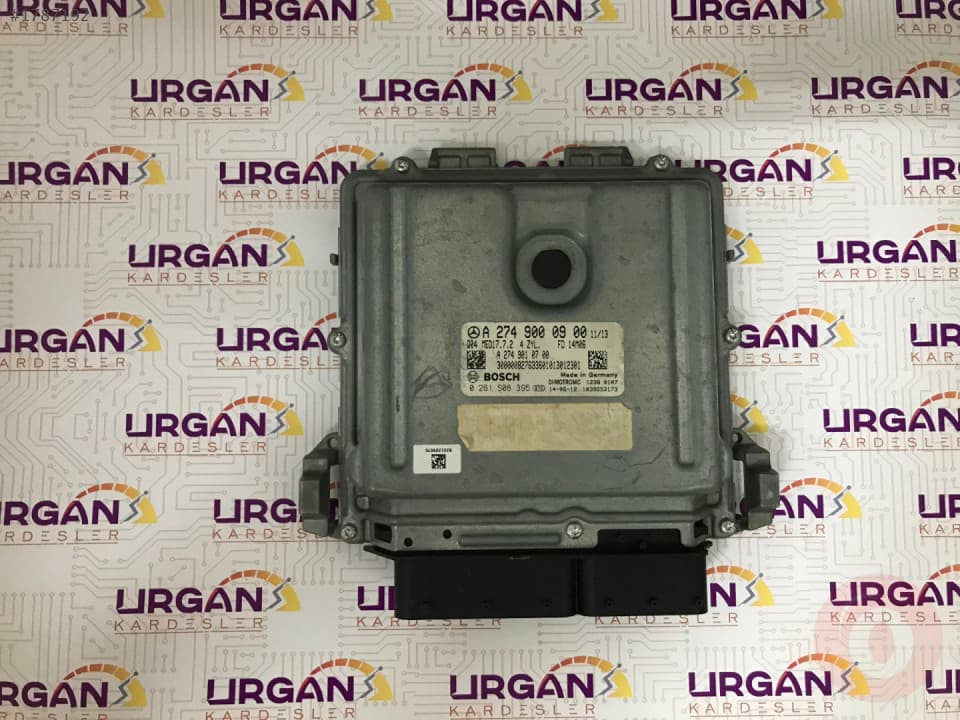 0261S08395 A2749000900 MED17.7.2 MERCEDES  E180 MOTOR BEYNİ