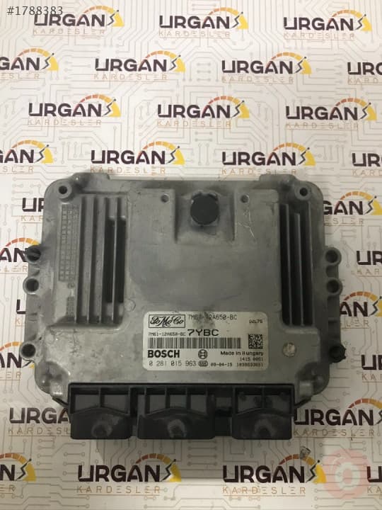0281015963  7M61-12A650-BC MAZDA 3 MOTOR BEYNİ BOSCH ECU