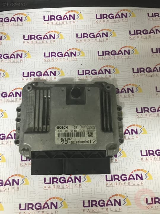 0281016198 51871187 FİAT BRAVO MOTOR BEYNİ BOSCH ECU