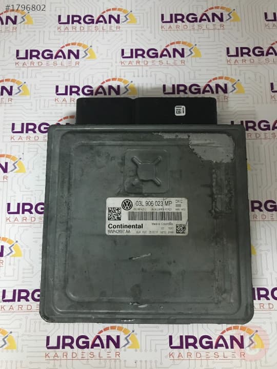 5WP42697AA 03L906023MP VW JETTA MOTOR BEYNİ CONTINENTAL ECU