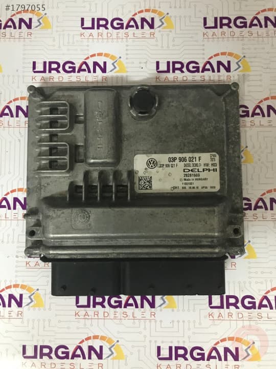 03P906021F 28281669 DCM 3.7 SKODA FABİA MOTOR BEYNİ DELPHI