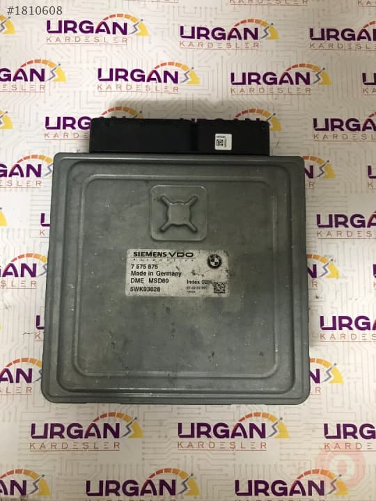 5WK93628 7575875 DME MSD80 BMW 3 SERİSİ MOTOR BEYNİ SIEMENS
