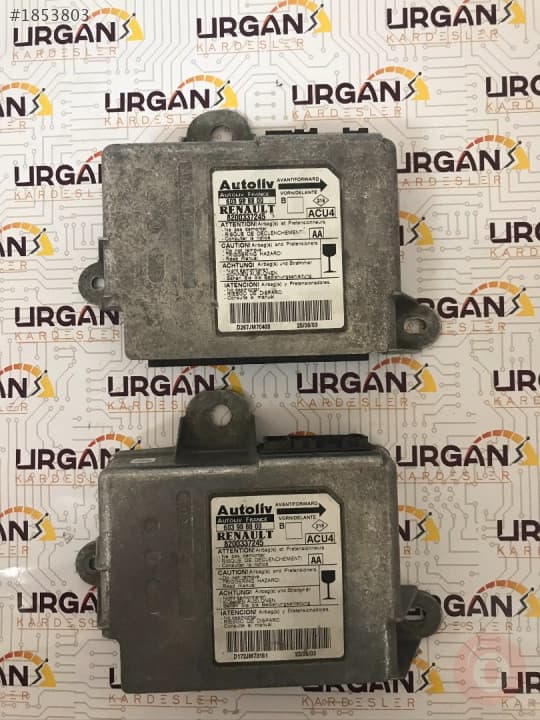 8200337245 6039888000 RENAULT MEGANE AİRBAG BEYNİ AUTOLIV