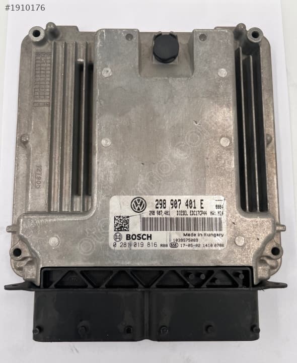 298907401E 0281019816 PORSCHE PANAMERA 3.0 V6 MOTOR BEYNİ