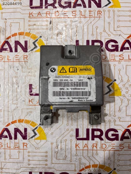 65.77-6953007 S1695300701A BMW E60 E61 5 SERİSİ AIRBAG BEYNİ