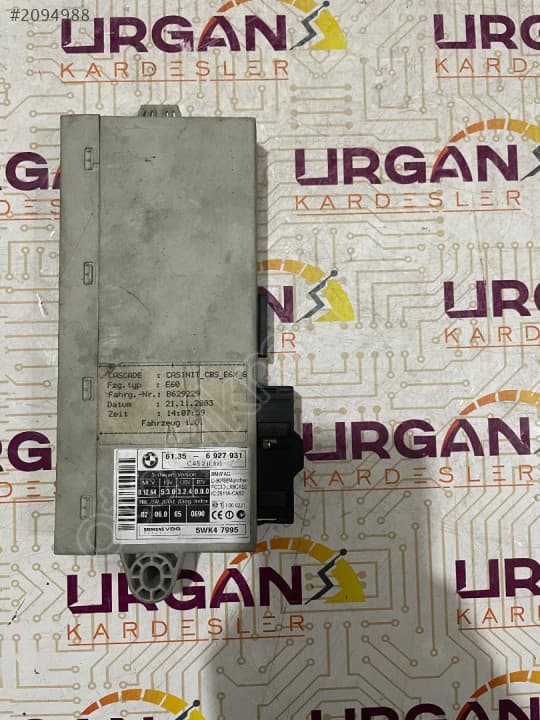 61.35-6927931 BMW E60 E61 E63 E64 5 VE 6 SERİSİ CAS BEYNİ