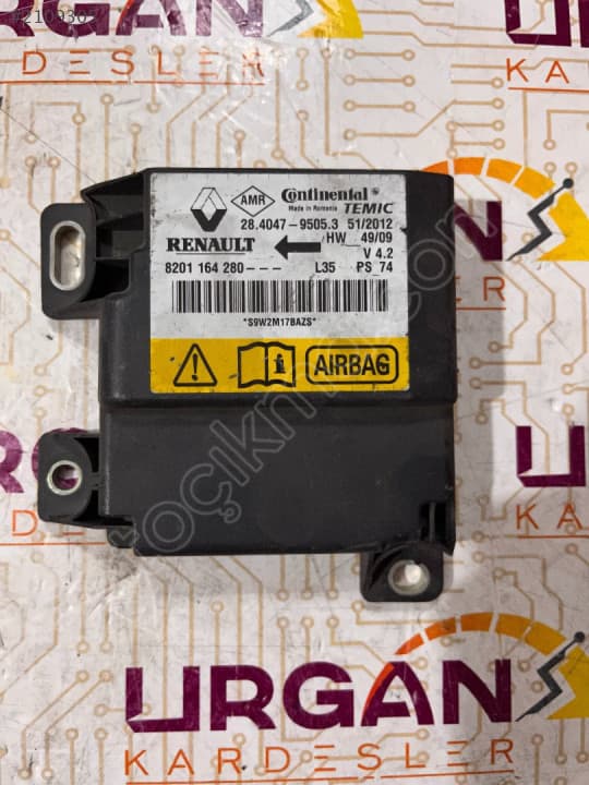 8201164280 28.4047-9505.3 RENAULT CLİO AİRBAG BEYNİ