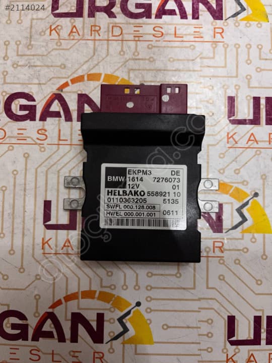 1614 7276073 BMW F10 YAKIT POMPA BEYNİ