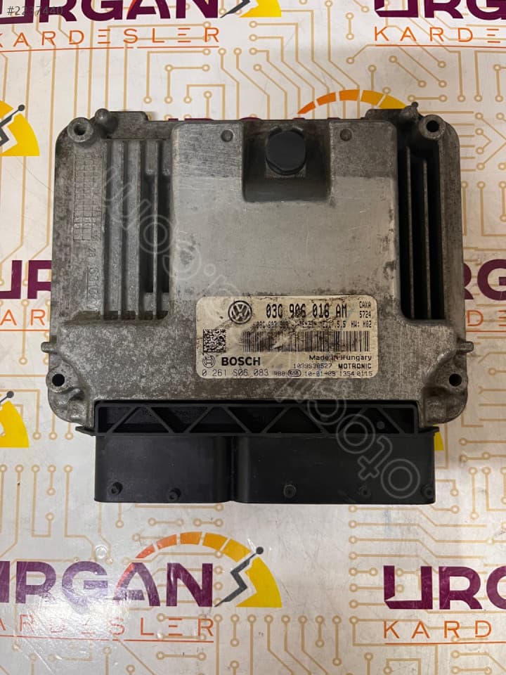 03C906016AM 0261S06083 VW GOLF  MOTOR BEYNİ