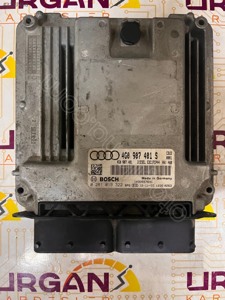 4G0907401S  0281019322 AUDI A6 A7 3.0 TDI MOTOR BEYNİ