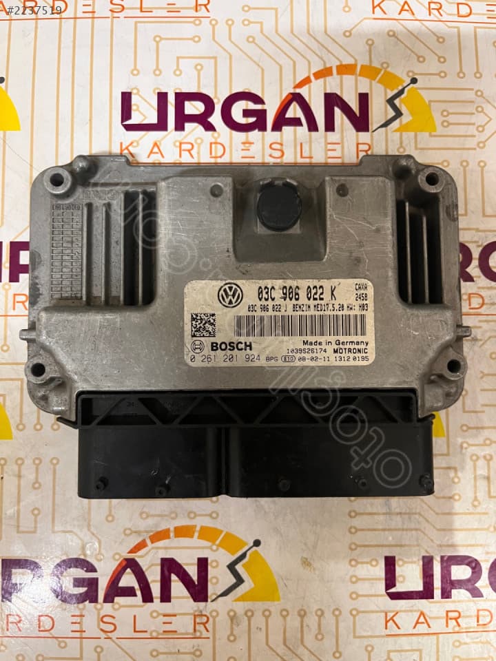 03C906022K 0261201924 VW GOLF JETTA MOTOR BEYNİ