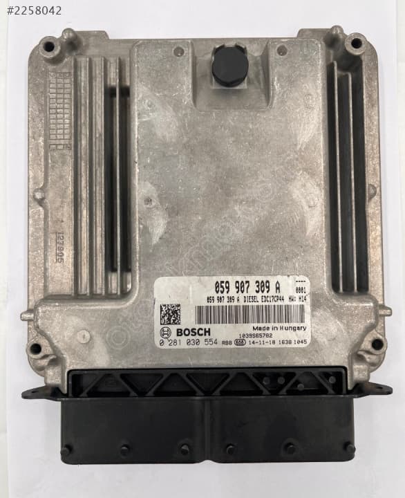 059907309A 0281030554 PORSCHE MACAN MOTOR BEYNİ