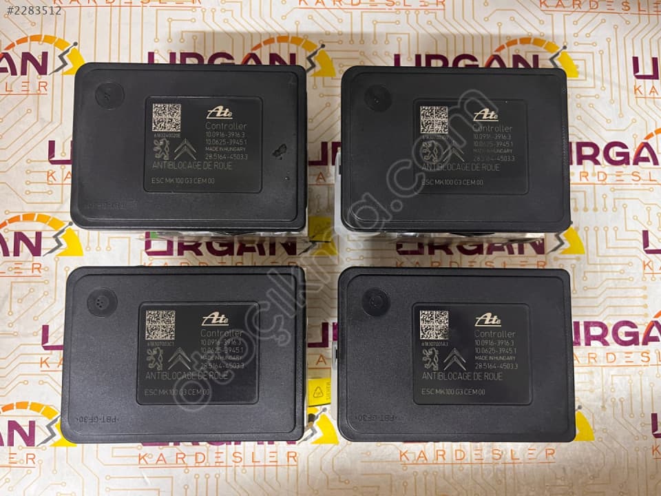 10.0916-3916.3  9822654780 PEUGEOT 3008 SIFIR ABS BEYNİ