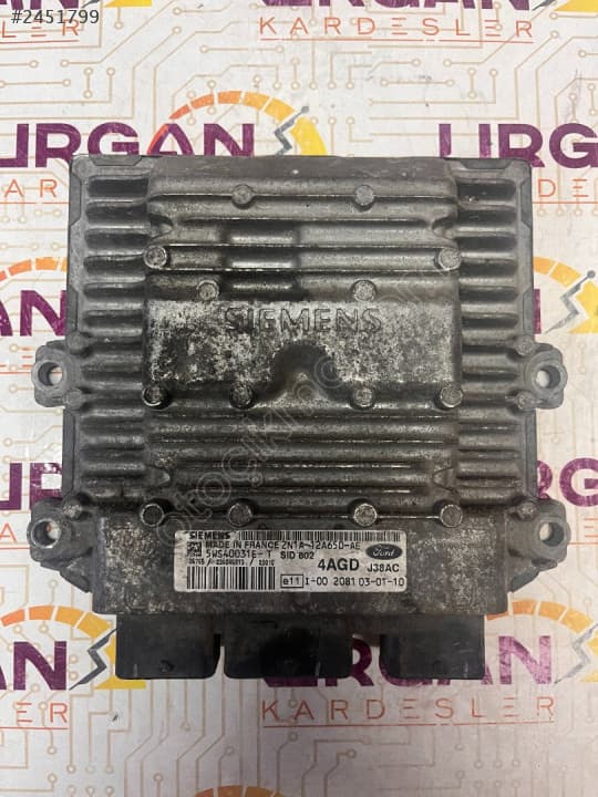 2N1A-12A650-AE 5WS40031E-T FORD FUSION/FIESTA MOTOR BEYNİ