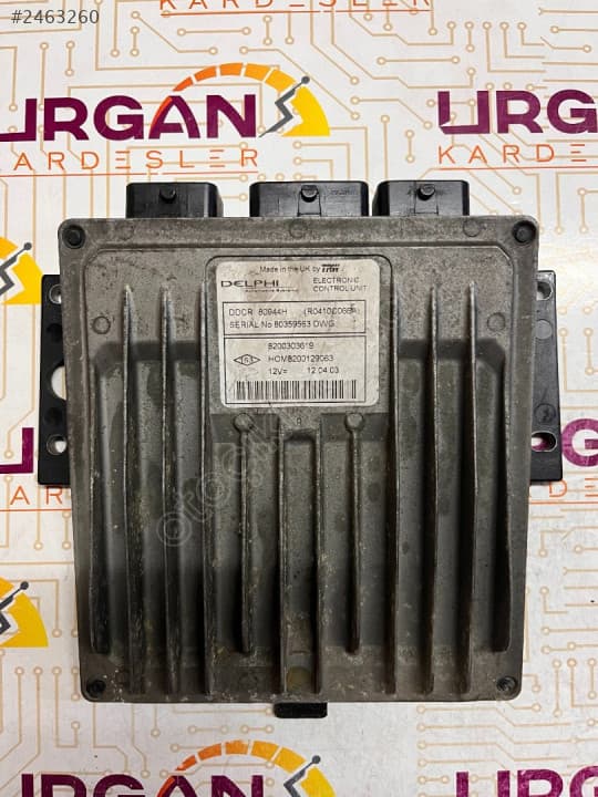 8200303619 80359563 RENAULT CLIO 1.5dCi MOTOR BEYNİ