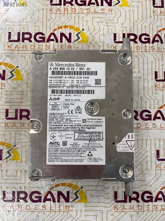 A2229001022 MERCEDES-BENZ W463 G CLASS NTG4.5 RADIO MODÜLÜ