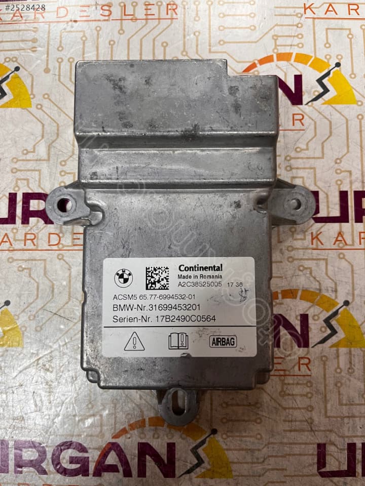 65.77-6994532-01 BMW G30 G31 5 SERİSİ AIRBAG BEYNİ