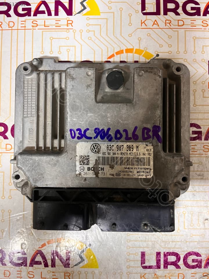 03C906026BR 0261S09249 VW MED17.5.5 TIGUAN MOTOR BEYNİ