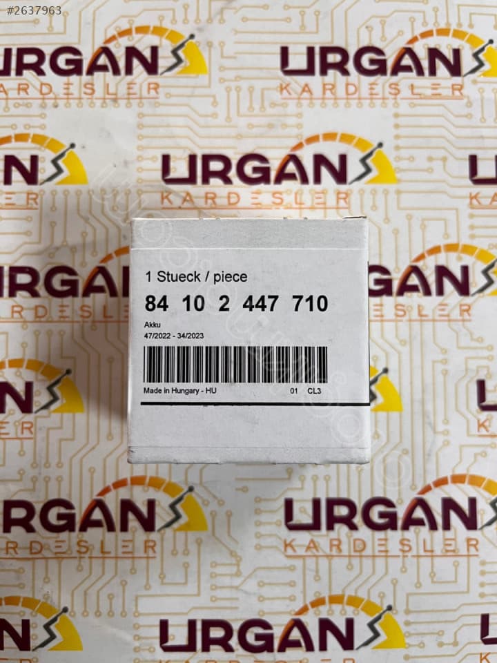 84.10-2447710  BMW G30 5 SERİSİ (SOS) PİLİ