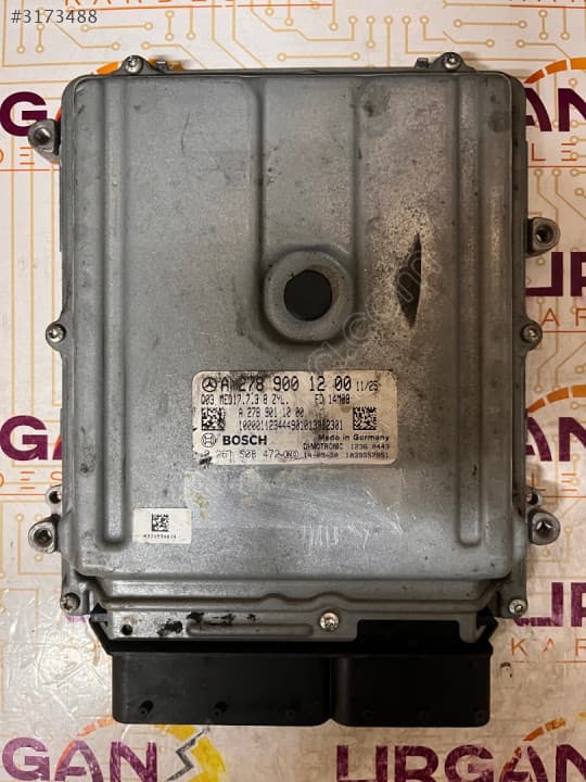 A2789001200 0261S08472 MED17.7.3 MERCEDES W222 S63 MOTOR BEYNİ