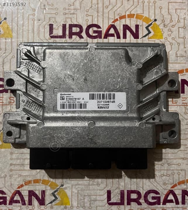 S180078157A 237100974R EMS3110 RENAULT FLUENCE LAGUNA MOTOR BEYNİ