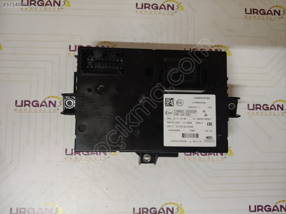 1398635080 BCM250K.11 FİAT DUCATO BODY BEYNİ