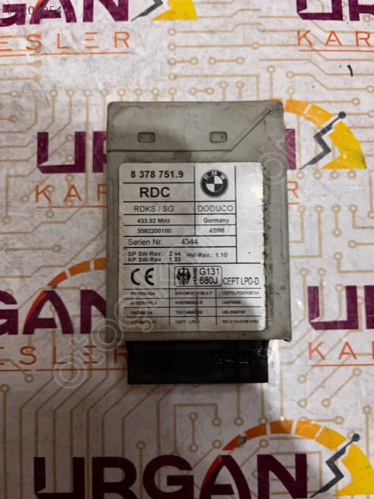 8378751 BMW E39 RDC (LASTİK BASINÇ) BEYNİ